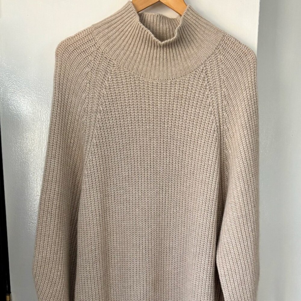 Gobi Cashmere Dress Sand XL